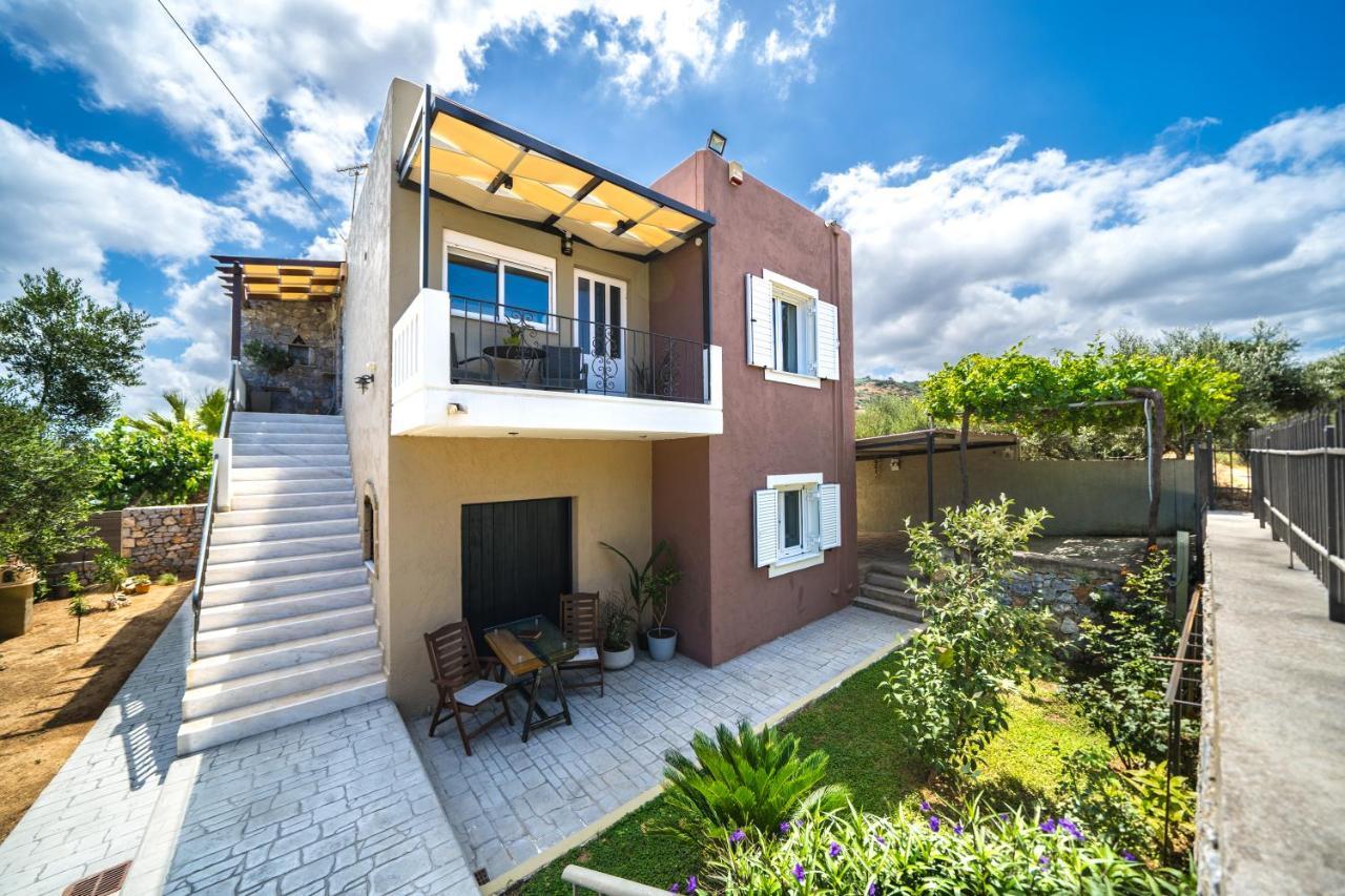 Petronila Luxury Villa With Heated Private Pool Kissamos Ngoại thất bức ảnh