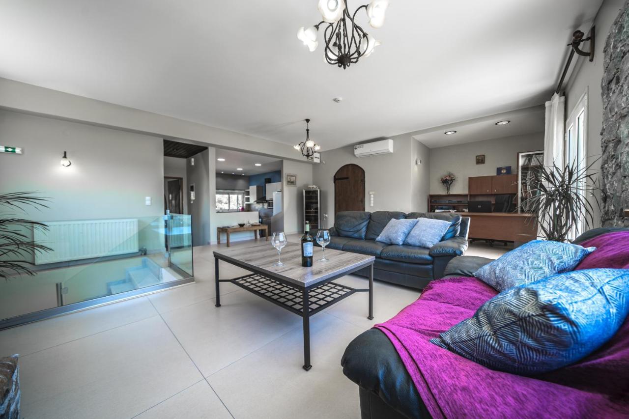 Petronila Luxury Villa With Heated Private Pool Kissamos Ngoại thất bức ảnh